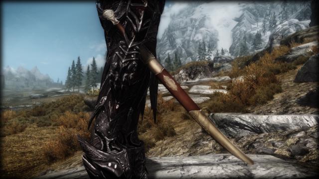 Сентинельский фальшион SE / Sentinel Falchion SE для Skyrim SE-AE