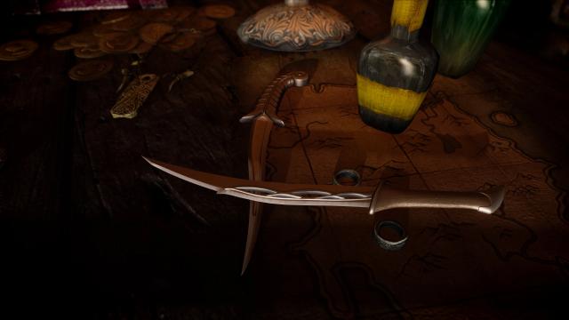 Elven Daggers for Skyrim SE-AE