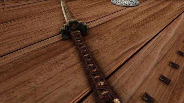 NekoTamashi katana для Skyrim SE-AE