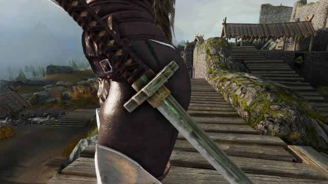 NekoTamashi katana для Skyrim SE-AE