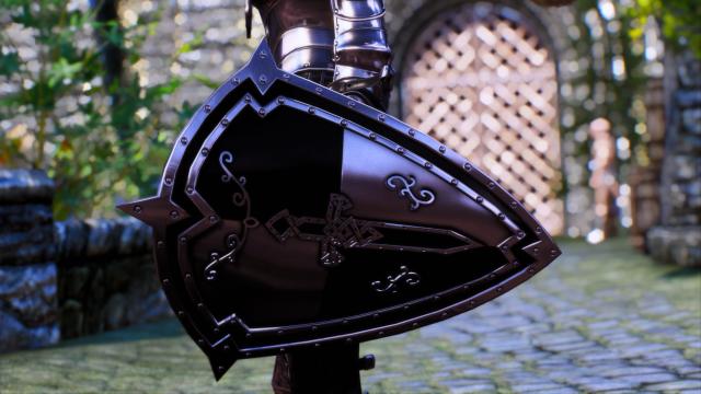 DX Dark Knight Shield for Skyrim SE-AE