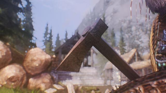 Топор Ранка / Ranka Axe для Skyrim SE-AE