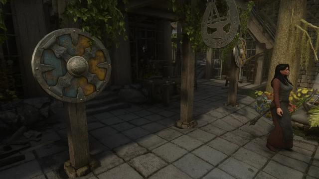 HFs - Whiterun shields for Skyrim SE-AE