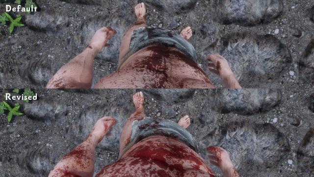 HD     Dirt and Blood HD Retexture for Skyrim SE-AE