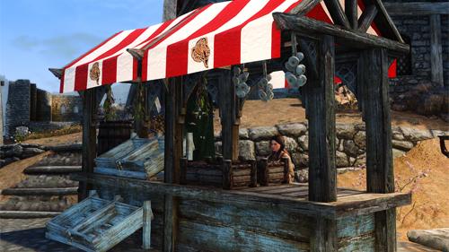 MarketCanopy for Skyrim SE-AE