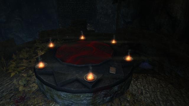 Wolfskull Altar Redone for Skyrim SE-AE