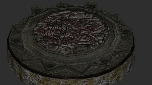 Wolfskull Altar Redone for Skyrim SE-AE