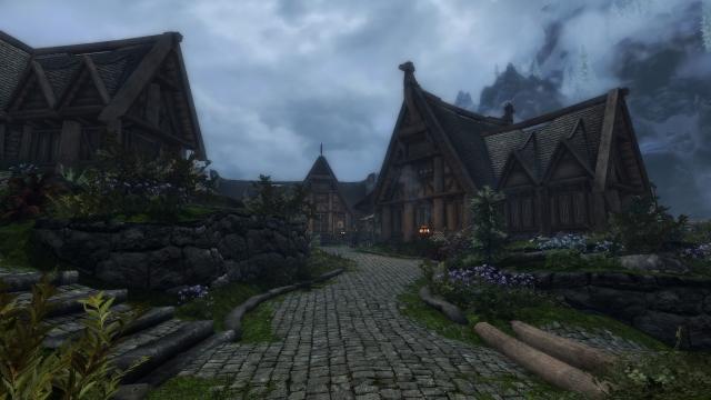 Green Grass in Whiterun for Skyrim SE-AE