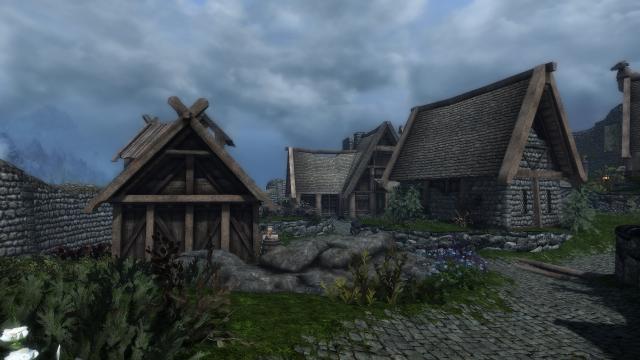 Green Grass in Whiterun for Skyrim SE-AE