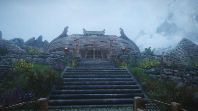 Green Grass in Whiterun for Skyrim SE-AE