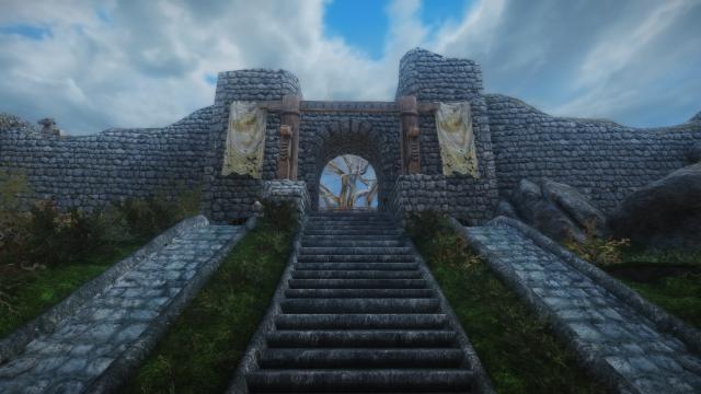 Green Grass in Whiterun for Skyrim SE-AE