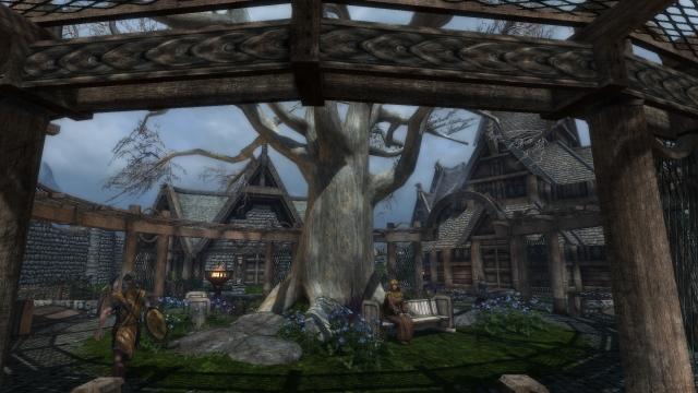 Green Grass in Whiterun for Skyrim SE-AE