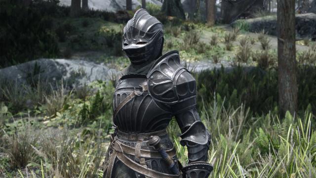 Fluted Armor SE for Skyrim SE-AE