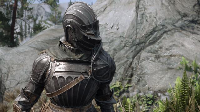 Fluted Armor SE for Skyrim SE-AE