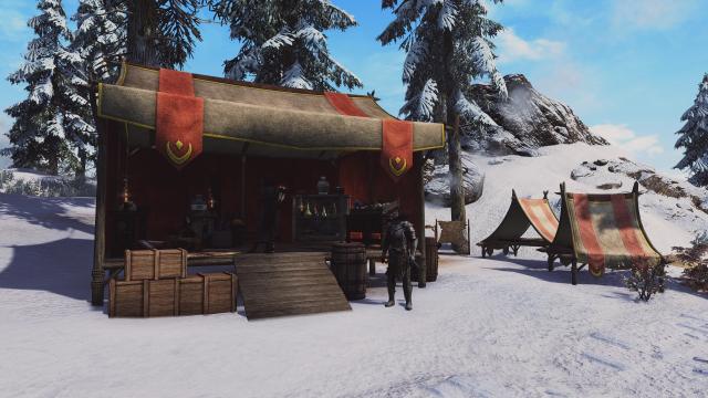 Khajiit Has Tents для Skyrim SE-AE