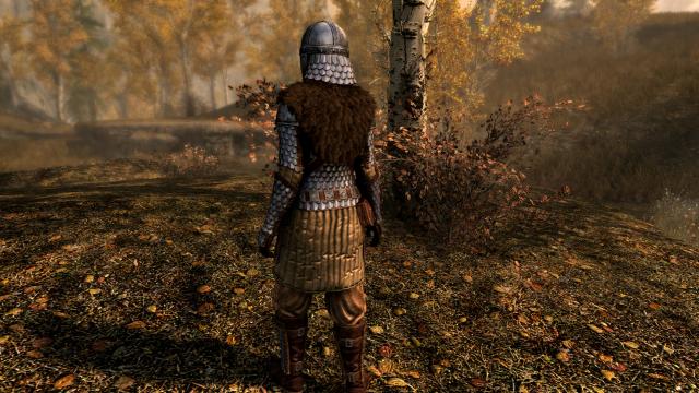 Чешуйчатый нордский сет / Scale Nord Armor для Skyrim SE-AE