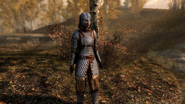 Чешуйчатый нордский сет / Scale Nord Armor для Skyrim SE-AE