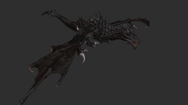 Cunny's Alduin for Skyrim SE-AE