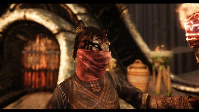 Маски Скайрима / Face Masks of Skyrim для Skyrim SE-AE