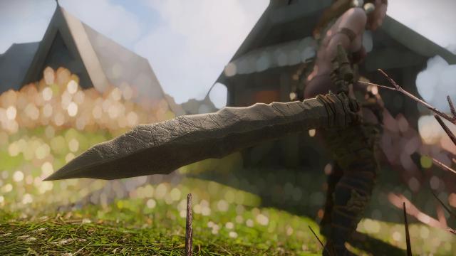 Dragon Cleaver для Skyrim SE-AE