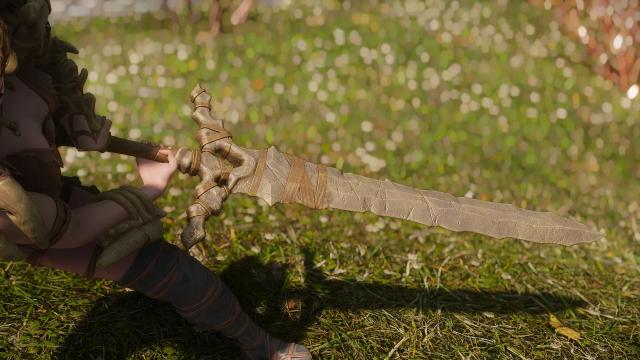 Dragon Cleaver для Skyrim SE-AE