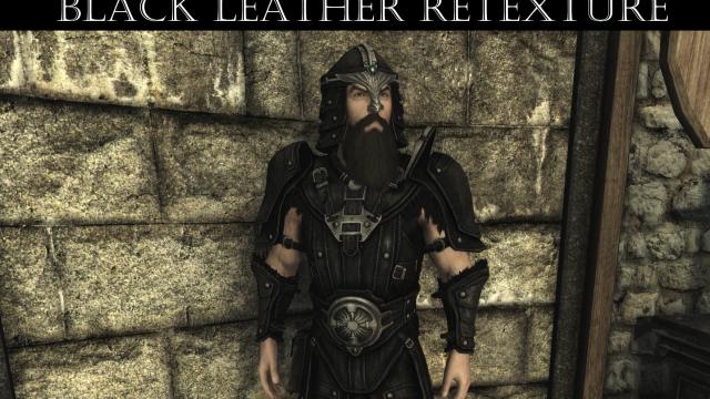 Black Leather Armor Retexture