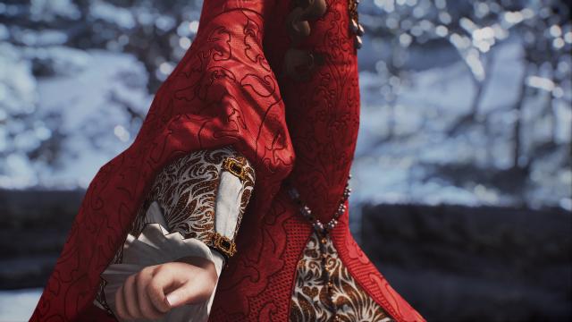 Elizabeth Tudor Gown UNP CBBE - SSE for Skyrim SE-AE