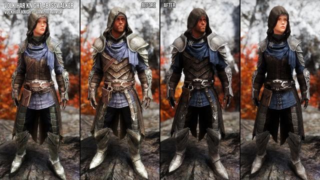Vampire Armors and Weapons Retexture SE for Skyrim SE-AE