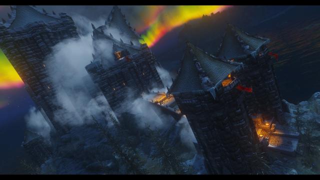 JK's Castle Volkihar для Skyrim SE-AE