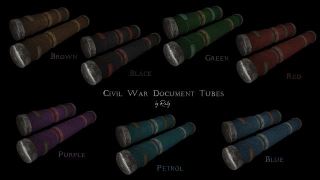 HD   SE  Rally's Civil War Document Tubes