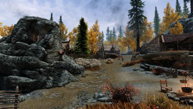 The Great Town of Shor’s Stone SE для Skyrim SE-AE