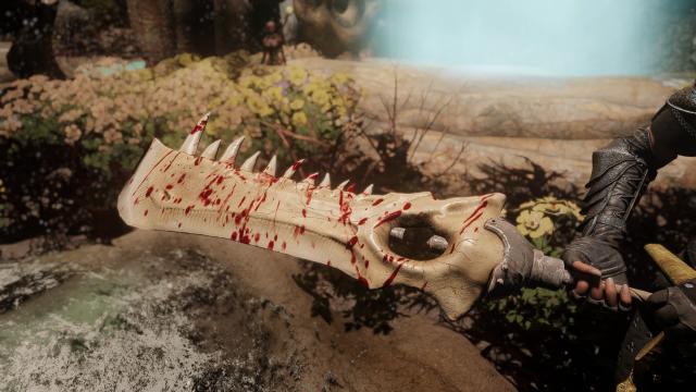 Jawblade Greatsword для Skyrim SE-AE