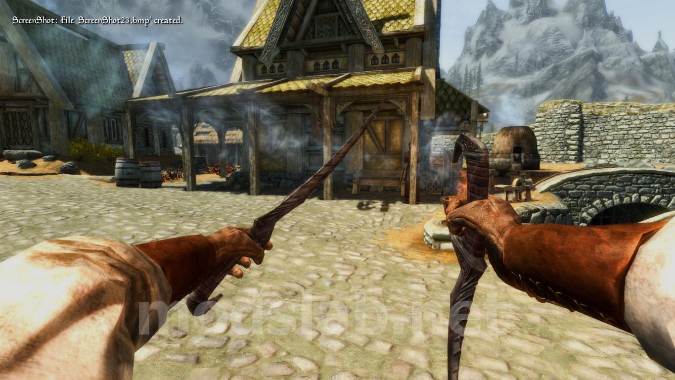 Morrowind стальной клинок небес