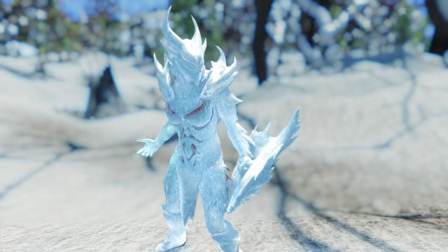 Ice Warrior Armors - Ледяная броня Скайрима