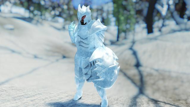 Ice Warrior Armors - for Skyrim SE-AE