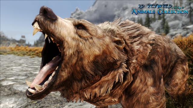 4   HD Reworked Bears 4K for Skyrim SE-AE