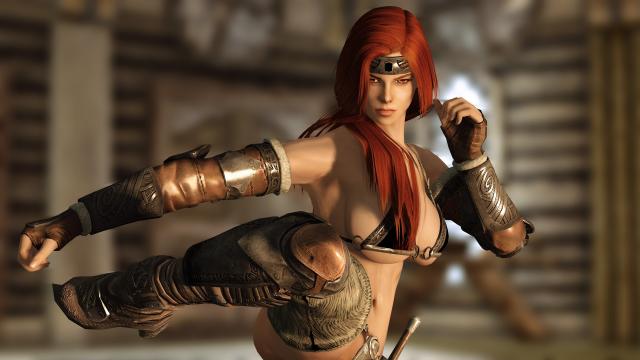 SavrenX Aela for Skyrim SE-AE