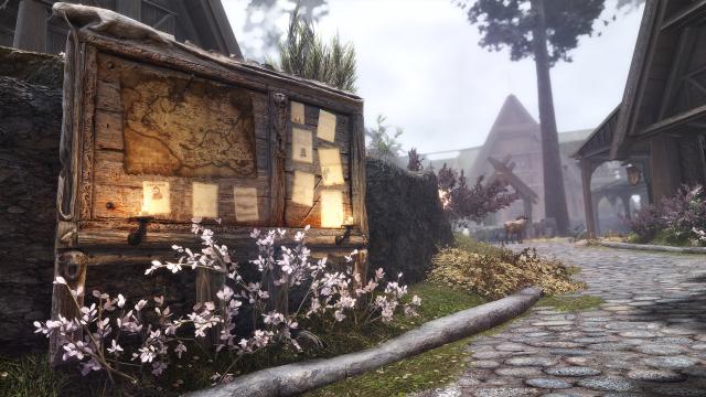 Missives - The Witcher Board HD (4K-2K-ENB Light) for Skyrim SE-AE