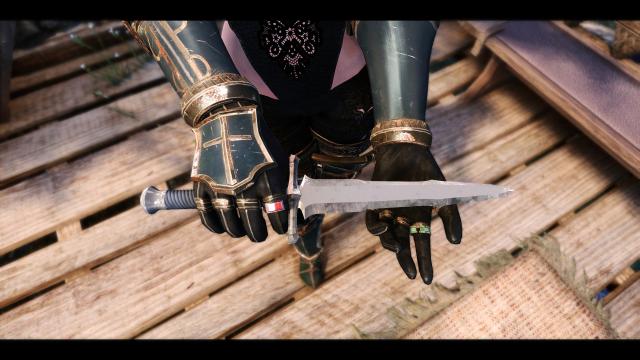 Оружие рыцаря дракона / Demon Knight Set для Skyrim SE-AE