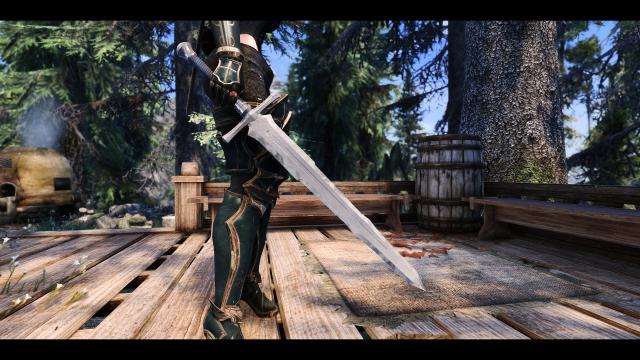 Оружие рыцаря дракона / Demon Knight Set для Skyrim SE-AE