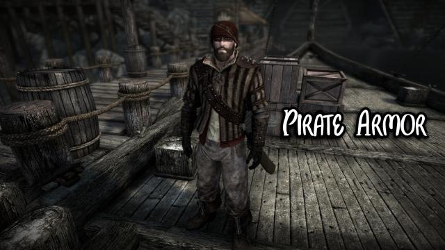Пиратский сет / Pirate Armors для Skyrim SE-AE