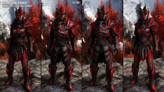 Glass Armors and Weapons Retexture SE for Skyrim SE-AE