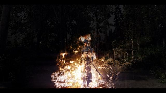 Крутые стихийные плащи / Xyn's Reworked Elemental Cloak Spells для Skyrim SE-AE