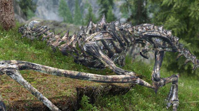 Crispy Dragon Bones for Skyrim SE-AE