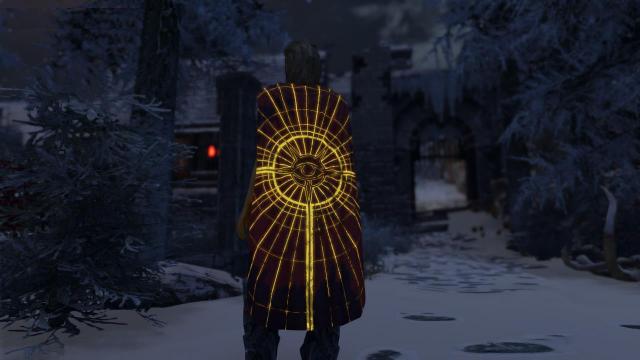 Cloaks Of Skyrim  Cloaks Of Skyrim Retextured SE for Skyrim SE-AE