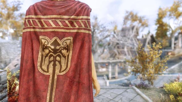 Cloaks Of Skyrim  Cloaks Of Skyrim Retextured SE for Skyrim SE-AE