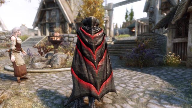 Cloaks Of Skyrim  Cloaks Of Skyrim Retextured SE for Skyrim SE-AE