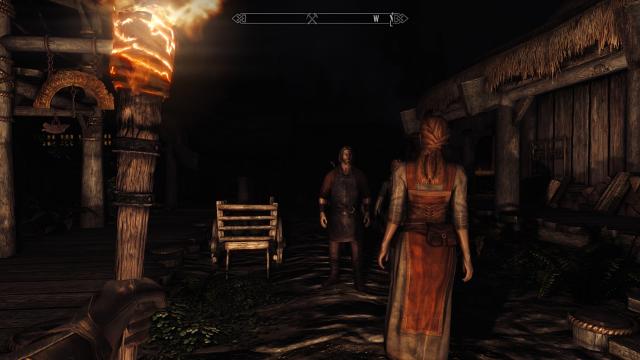 Brighter torches and toggle-able brighter CandleLight для Skyrim SE-AE