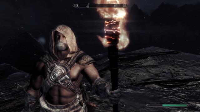 Brighter torches and toggle-able brighter CandleLight для Skyrim SE-AE