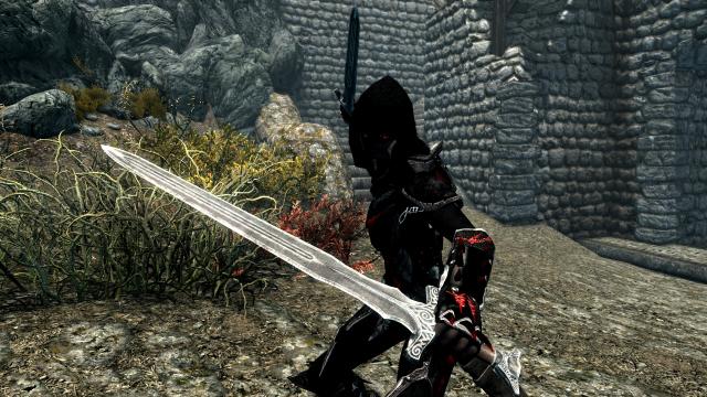 Даэдрическая броня ассасина / Daedric Assassin Light Armor для Skyrim SE-AE